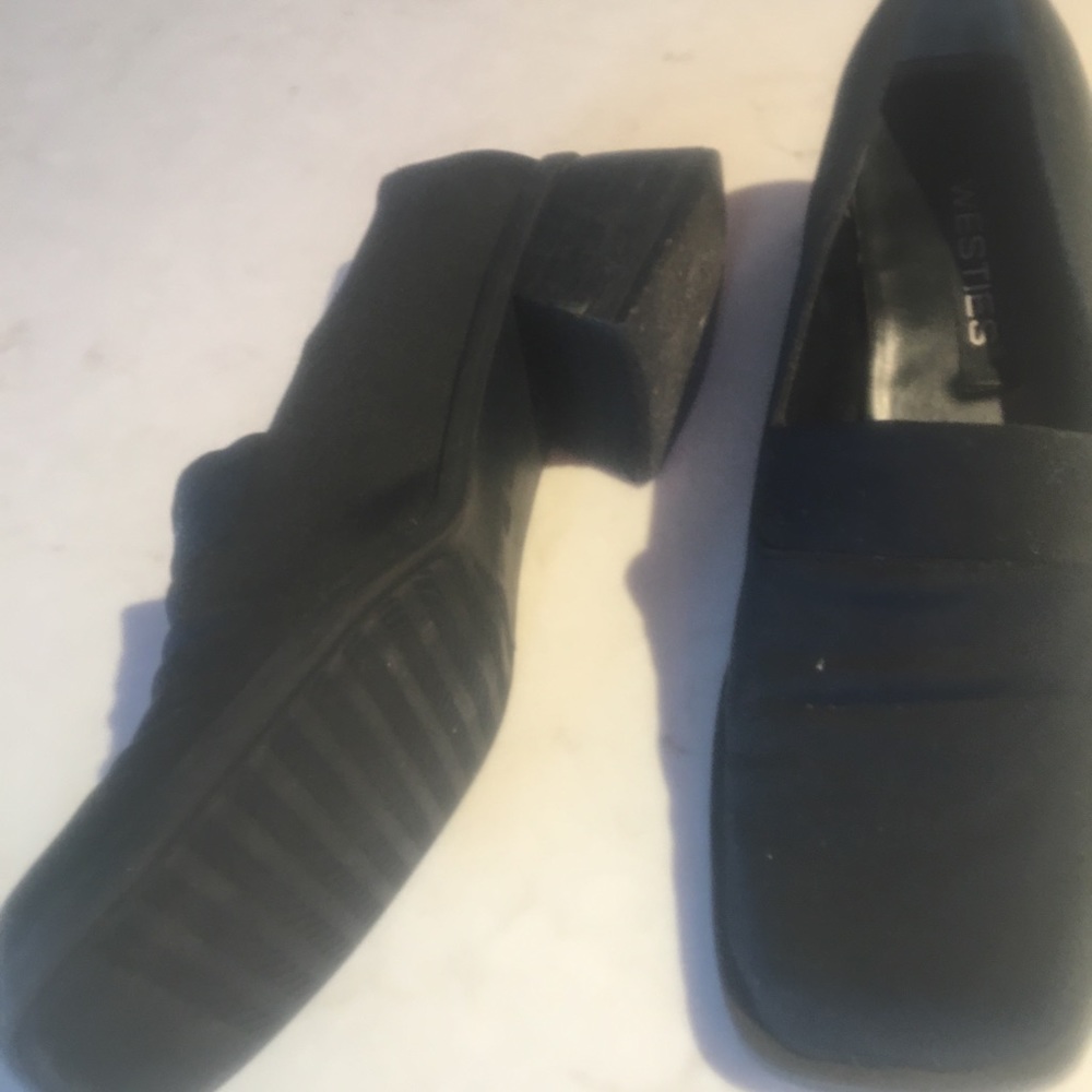 Tuxedo shoes-Westies by 9 West.